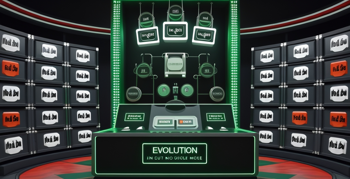 Deal or No Deal Evolution tại DEBET — briefcases vali tiền, Banker đàm phán, studio game show quốc tế